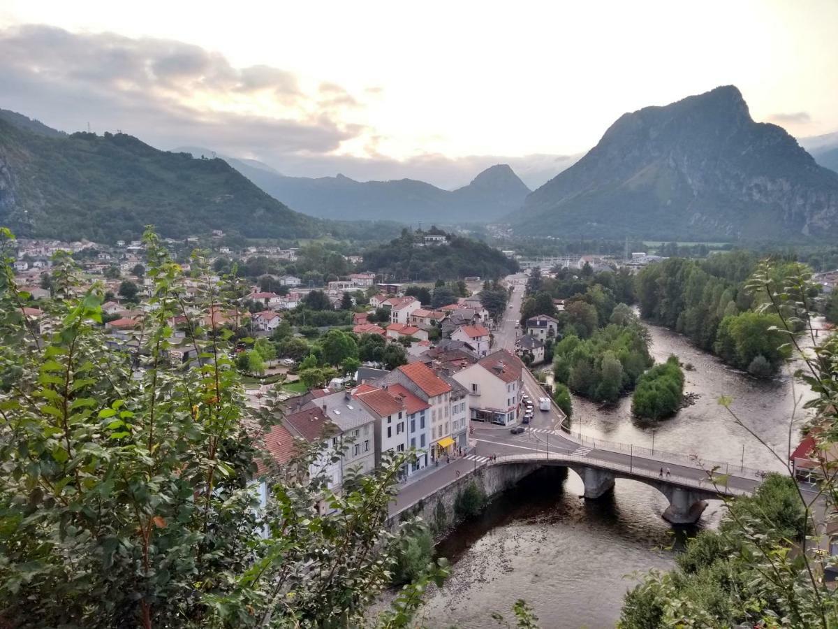 Apartament Le Nopal Bleu Tarascon-sur-Ariège Zewnętrze zdjęcie